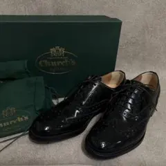 新品未使用　church’s BURWOOD ウイングチップシューズ　38のサムネイル