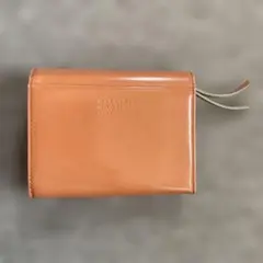 MARGARET HOWELL idea 二つ折り財布 レザー キャメルのサムネイル
