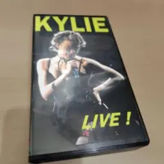 KYLIE LIVE! カイリー・ミノーグ ライヴ VHS ビデオテープ