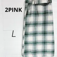 2PINK  ロングスカート　レディース　Lのサムネイル