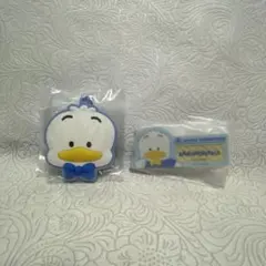 あひるのペックル♡ラバーミラーキーホルダー♡名札バッジ【新品未使用】