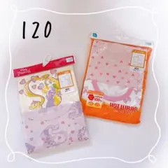 ①新品　女の子　肌着　まとめ売り　半袖　長袖　プリンセス　120