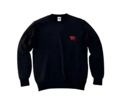 カオヨリナカミ kaoyorinakami スウェット ブラック