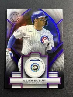 75枚限定 鈴木誠也 2026 Topps Tribute レリック