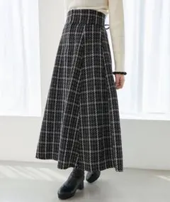 MAJESTIC LEGON バックレースアップフレアスカート B 【専用】