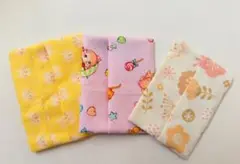 ハンドメイド　女の子用　ミニティッシュケース　3枚セット　まとめ売り