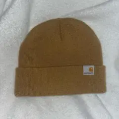 【未使用】Carhartt カーハート ブラウン ニット帽 ビーニー