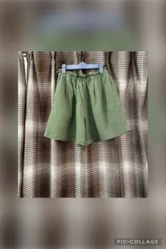 UNIQLO オリーブグリーン 半ズボン 160