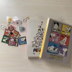 スヌーピー PEANUTS 75周年 メモ帳 シールセット