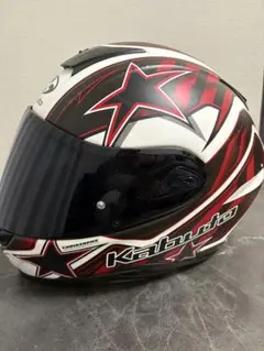 Kabuto フルフェイスヘルメット 星形デザイン<スモークシールド付>のサムネイル