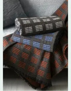 美品◎ラプアンカンクリ　ウールブランケット　トーロ　toolo