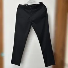 美品　ユニクロ　セオリー　コラボ　感動イージーパンツ　ブラック