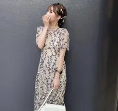 snidel エンブロイダリーレースワンピース