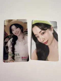 TWICE ダヒョン　トレカ2枚セット