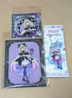 名探偵プリキュア キュアアルカナ・シャドウ アクスタ キーホルダー缶バッジ