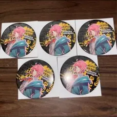 ヒプノシスマイク　缶バッジ　Division Leaders　飴村乱数×5