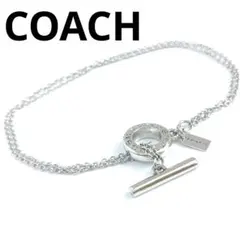 COACH コーチ オープンサークル トグル チェーン ブレスレット