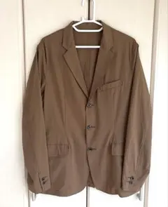 BEAMS ストレッチナイロン 3釦 ジャケット