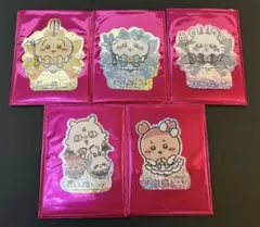 超まじかるちいかわ　ホログラムステッカー　5点セット