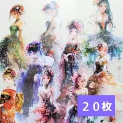 Floral Princess Dress UP Sticker nene様