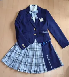 美品　イーストボーイ160cm ブレザー、 スカート、シャツなど5点セット