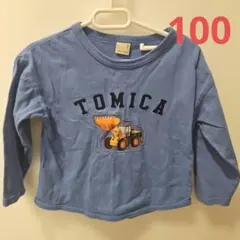 petit main トミカ 長袖Tシャツ 100