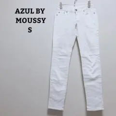 アズールバイマウジー　スキニパンツ　ストレッチ　綿混　カジュアル　ローライズ　S
