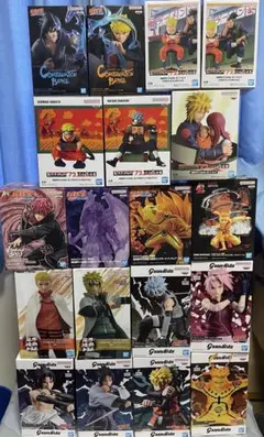 NARUTO ナルト フィギュア 17体セット まとめ売り - メルカリ