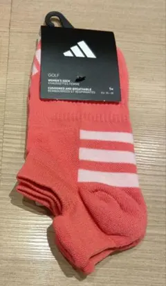 アディダスゴルフ ソックス 新品 レディース