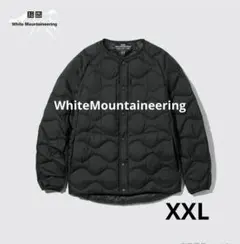 ウルトラライトダウンオーバーサイズジャケット　ホワイトマウンテニアリング