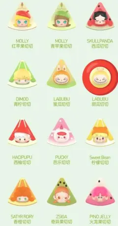 POP BEAN Fruit Platter シリーズ LABUBU 1点