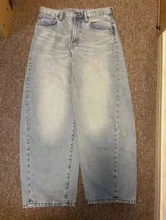 GU バレルレッグジーンズ　29