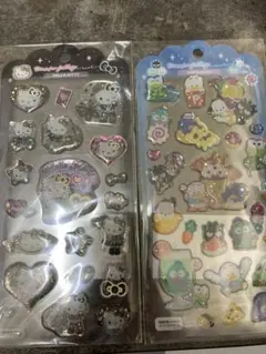 正規品　ドロップジュエリーシール　ハローキティー　はぴだんぶい　2種類