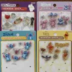 【正規品】ボンボンドロップシール　プーさん　スティッチ　ベイマックス
