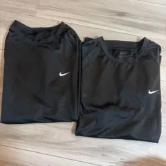 NIKE DRI-FIT 半袖Tシャツ 2枚セット ブラック