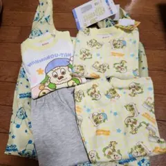 いないいないばあっ！ うーたん ワンワン パジャマ ２枚セット 80