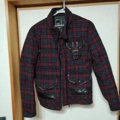 HALB チェック柄カジュアルジャケット定価28000円弱❗️