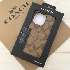 COACH コーチ iPhoneケース iPhone15 PRO対応ケース