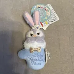 ウィンタートゥインクリングタウン ディズニーシー　ぬいぐるみバッジ