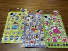 韓国限定 クレヨンしんちゃん ぷくぷくシール3枚