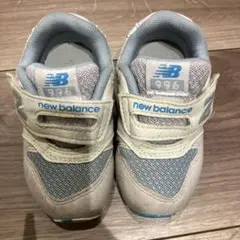 New Balance 996 ベビーシューズ グレー/ブルー