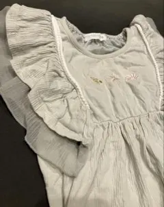 バースデイ　mamaraku ミントグリーン　100㎝ チュニック　女の子