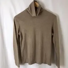 タートルネック 長袖トップス