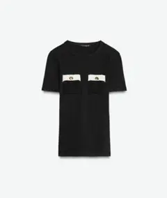 ZARA Tシャツ Sサイズ 新品タグ付き