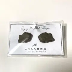 たい焼きピアス 抹茶
