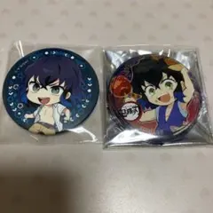 ま*ん様 鬼滅の刃 ナンジャタウン 缶バッジ 嘴平伊之助 - メルカリ