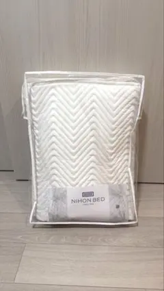 【開封済未使用】日本ベッド　ベッドパッド　セミダブル