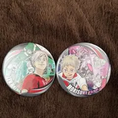 ハイキュー!! コレクション缶バッジ メモリーズ 第3弾 夜久衛輔 灰羽リエーフ