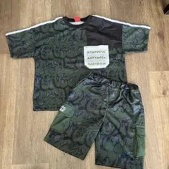 BABYDOLL グラフィティ柄 Tシャツ ハーフパンツ セット