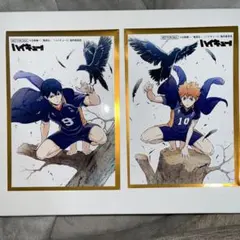 ハイキュー!! ゲンガ×タイカン ポストカード 影山飛雄 日向翔陽 - メルカリ
